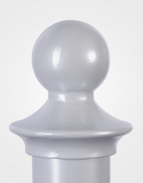 Round Finial Cap
