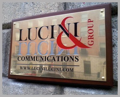 Engraved Brass Nameplate