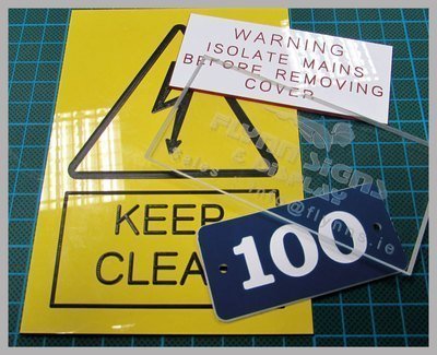 Engraved Laminate Signs