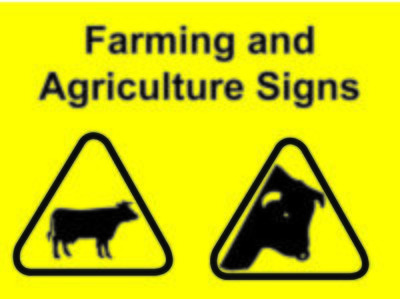 Farming and Agriculture Signs