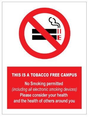 300 x 400mm No Smoking / Vaping Sign