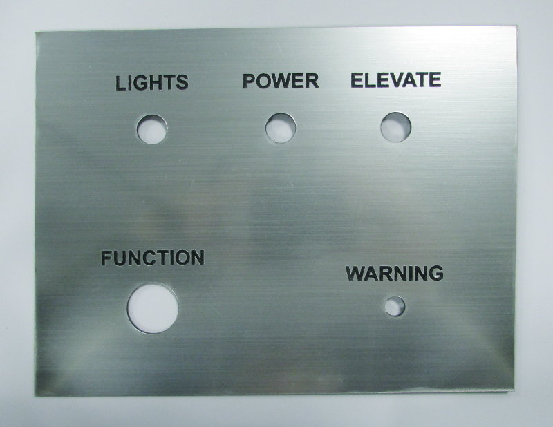 300 of 3mm engraved laminate 75 x 50mm  labels (€2.66 each)
