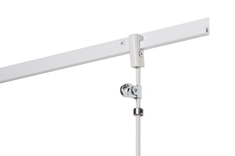 2m White Stas J-Rail Max (up to 45kg)