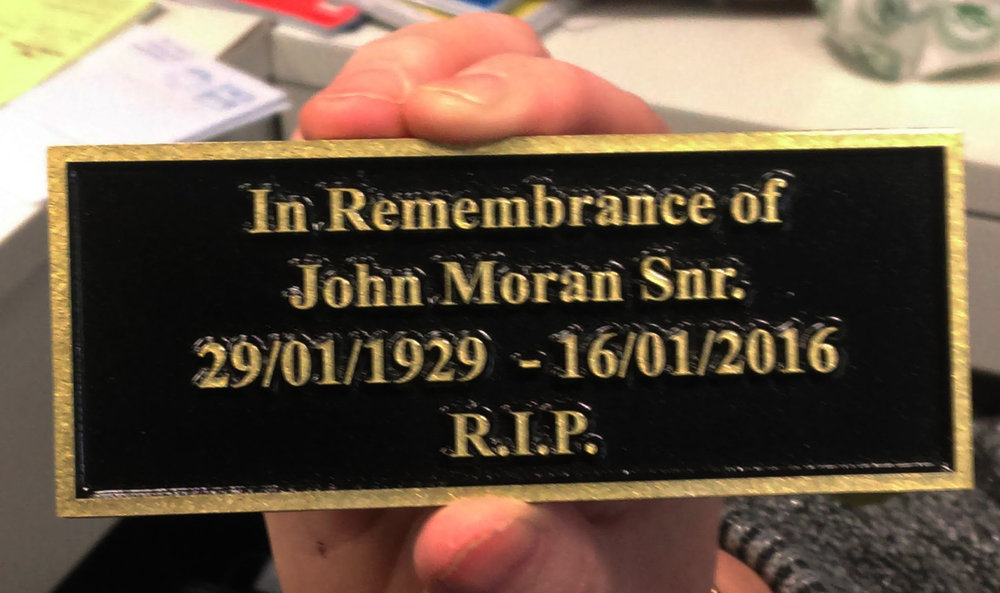 200 x 150mm Heritage Zinc Cast Nameplate