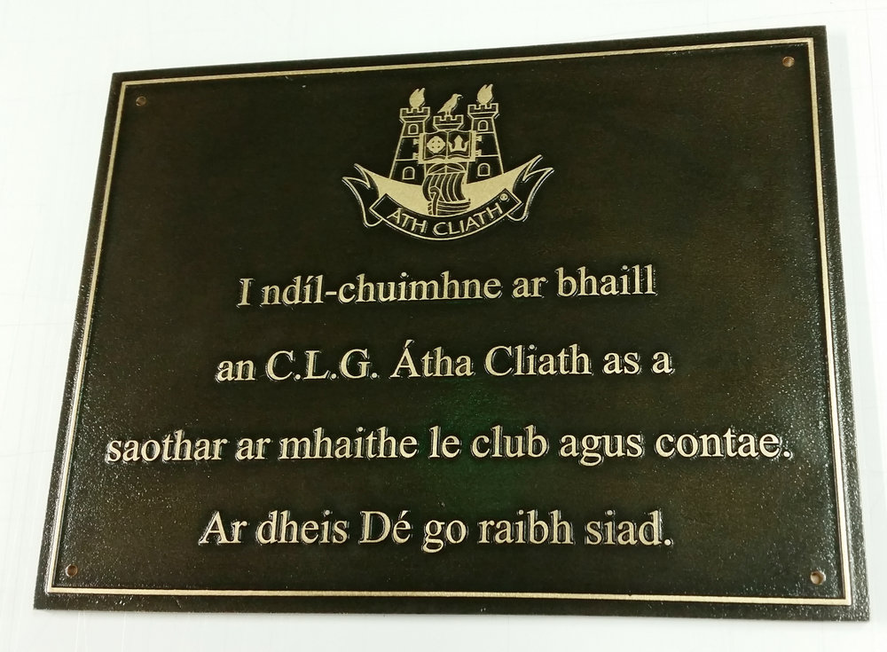 200 x 300mm Heritage Bronze Cast Nameplate