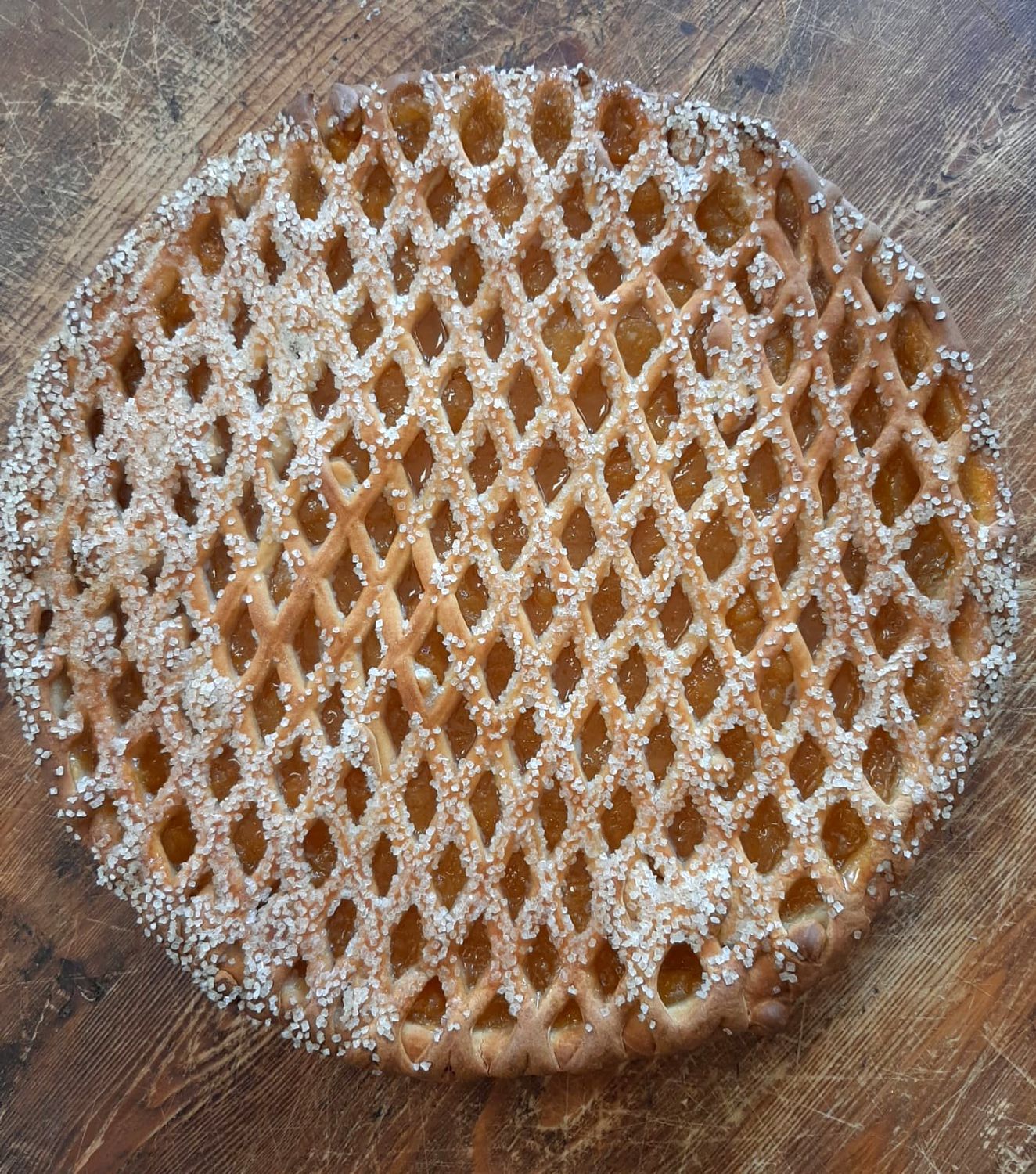 Abrikozenvlaai