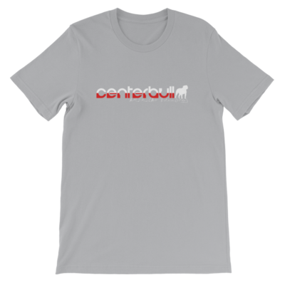 Centerbull Silver (Front) Short-Sleeve Unisex T-Shirt