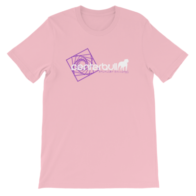 Centerbull GEO Pink (Front) Short-Sleeve Unisex T-Shirt