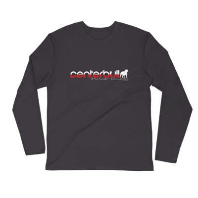 Centerbull Charcoal Long Sleeve Fitted Crew