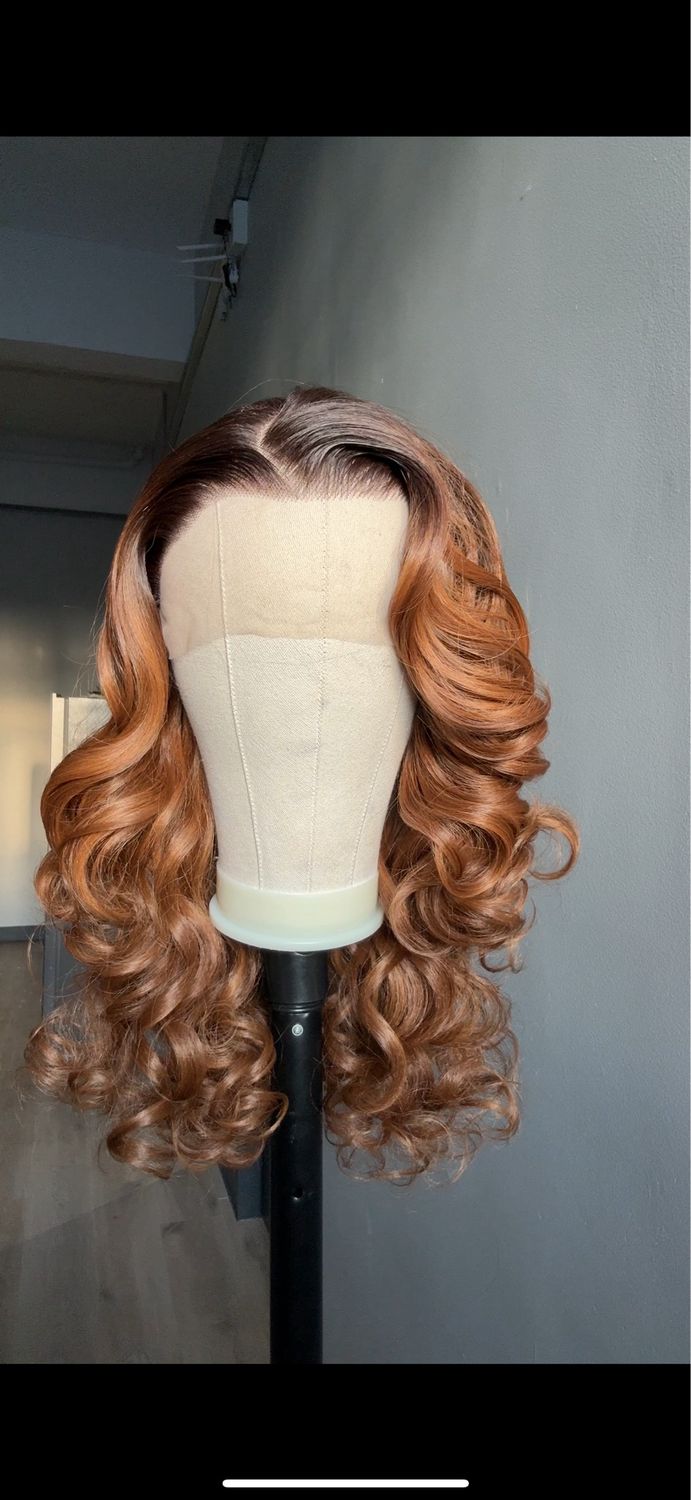 Chocolate Ombré Bouncy Curls
