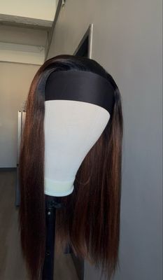Cinnamon Spice Straight Headband
