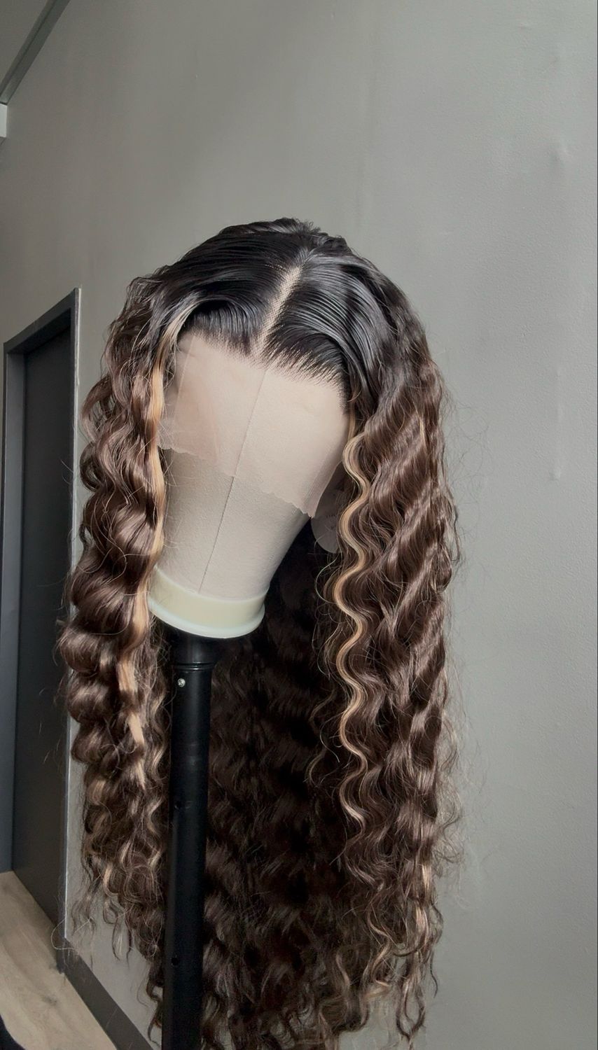 Ombré Choclate Crimps