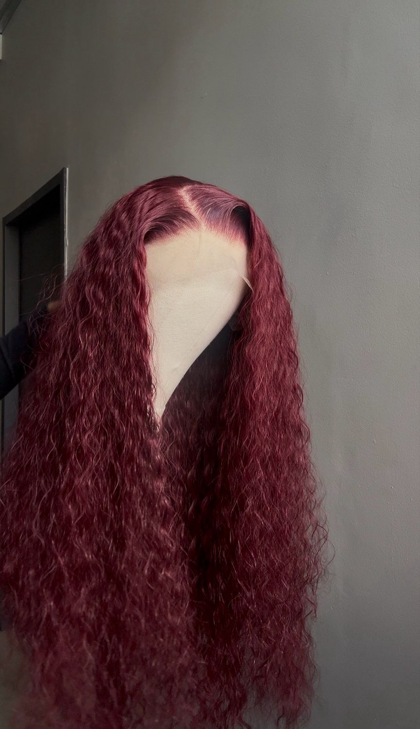 Burgundy Water Wave