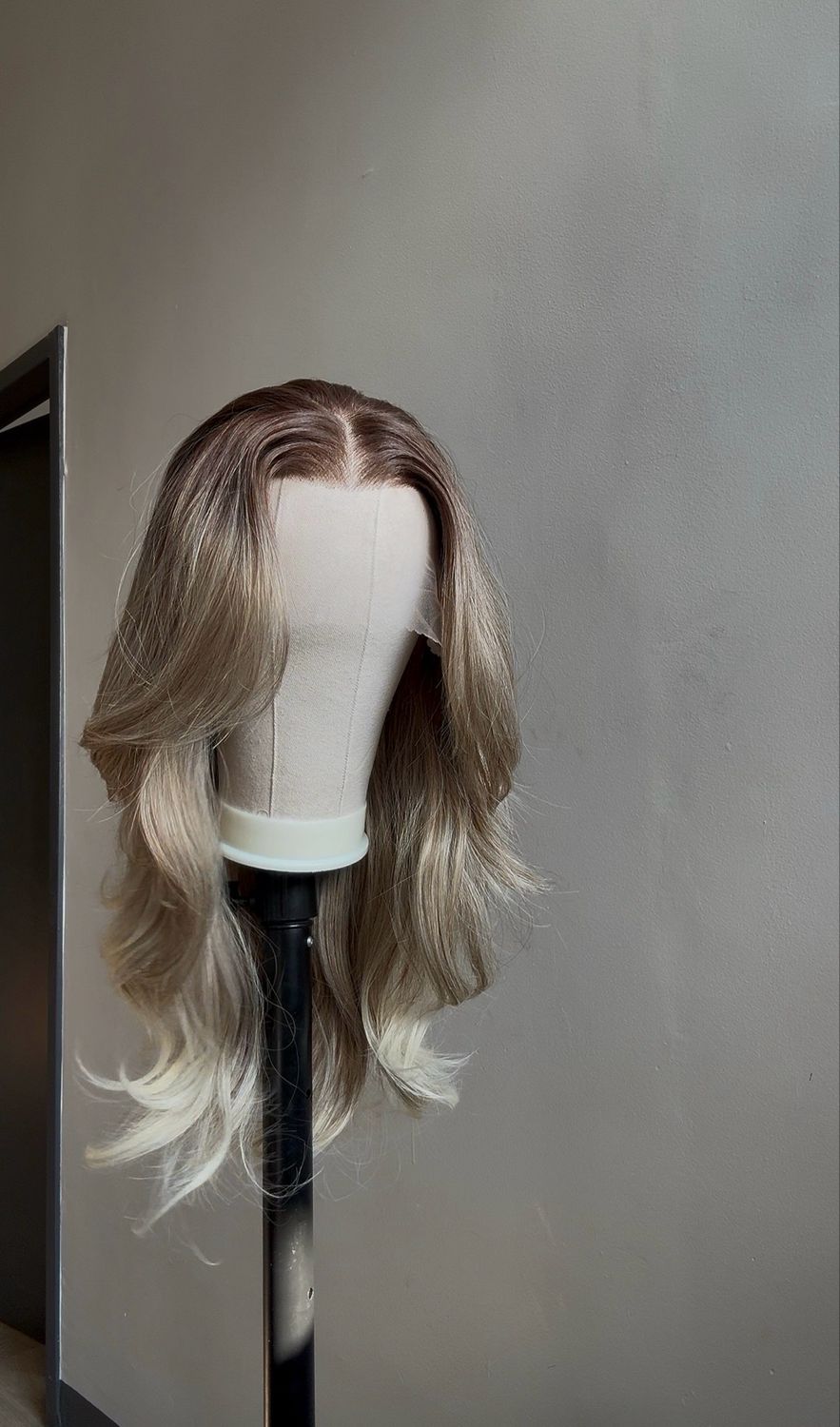 Ash Blonde Wolf Cut