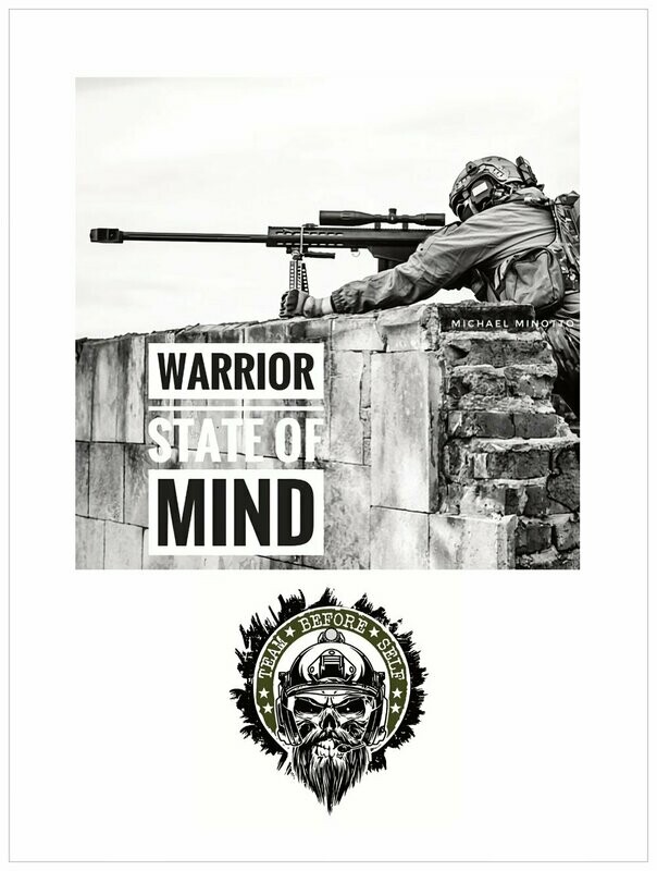 Autographed Poster - Warrior State of Mind