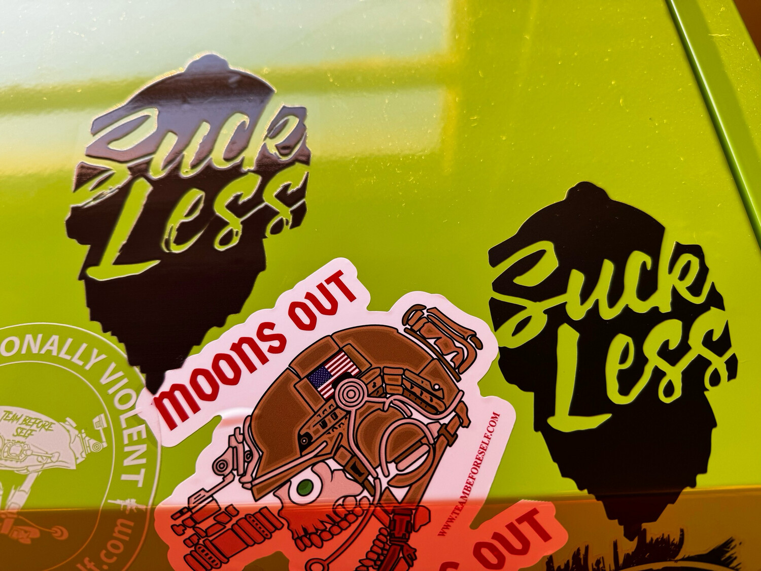 TBS 5&quot; Suck Less Silhouette Goon Transfer Decal