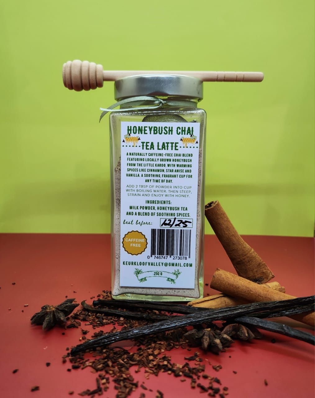 Keurkloof Honeybush Chai Tea Latte 250g