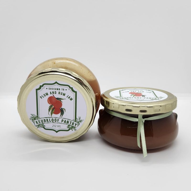 Keurkloof Plum and Rum Jam
