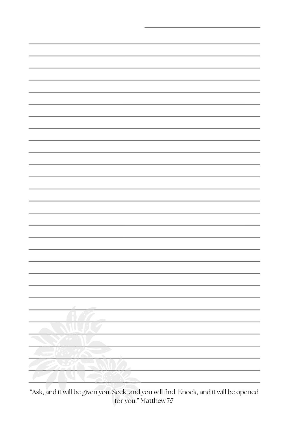 Revealed Pocket Prayer Journal