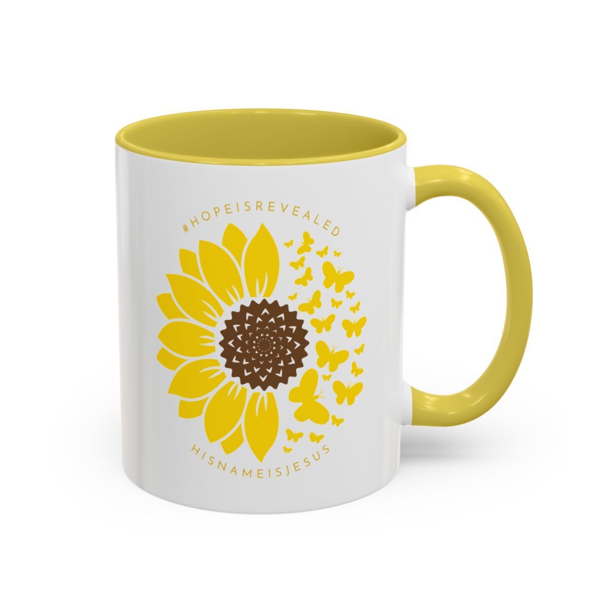 Revealed Sunflower Mug - Vibrant Coffee Cup for Nature Lovers, Floral Gift for Birthdays, Mother's Day, Kitchen Decor, Inspirational