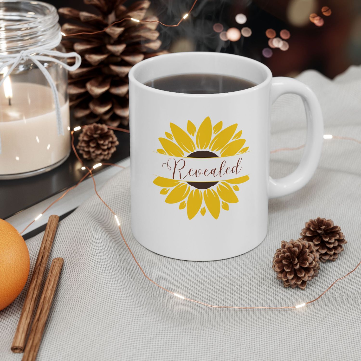 Revealed Sunflower Mug, (11oz, 15oz)