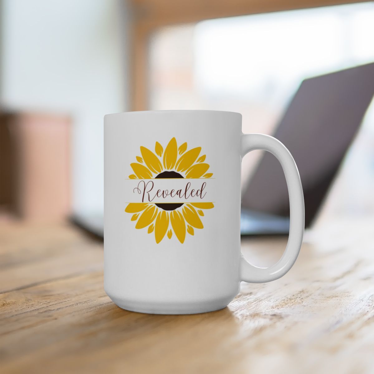 Revealed Sunflower Mug, (11oz, 15oz)