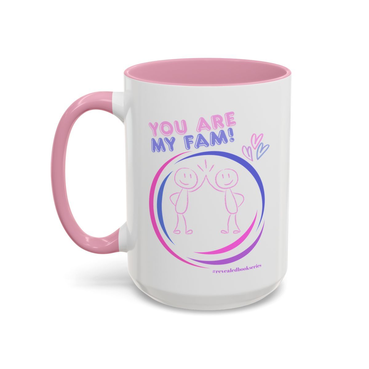 Revealed Fam Mug - Vibrant Coffee Cup for Nature Lovers, Floral Gift for Birthdays, Mother's Day, Kitchen Decor, Inspirational