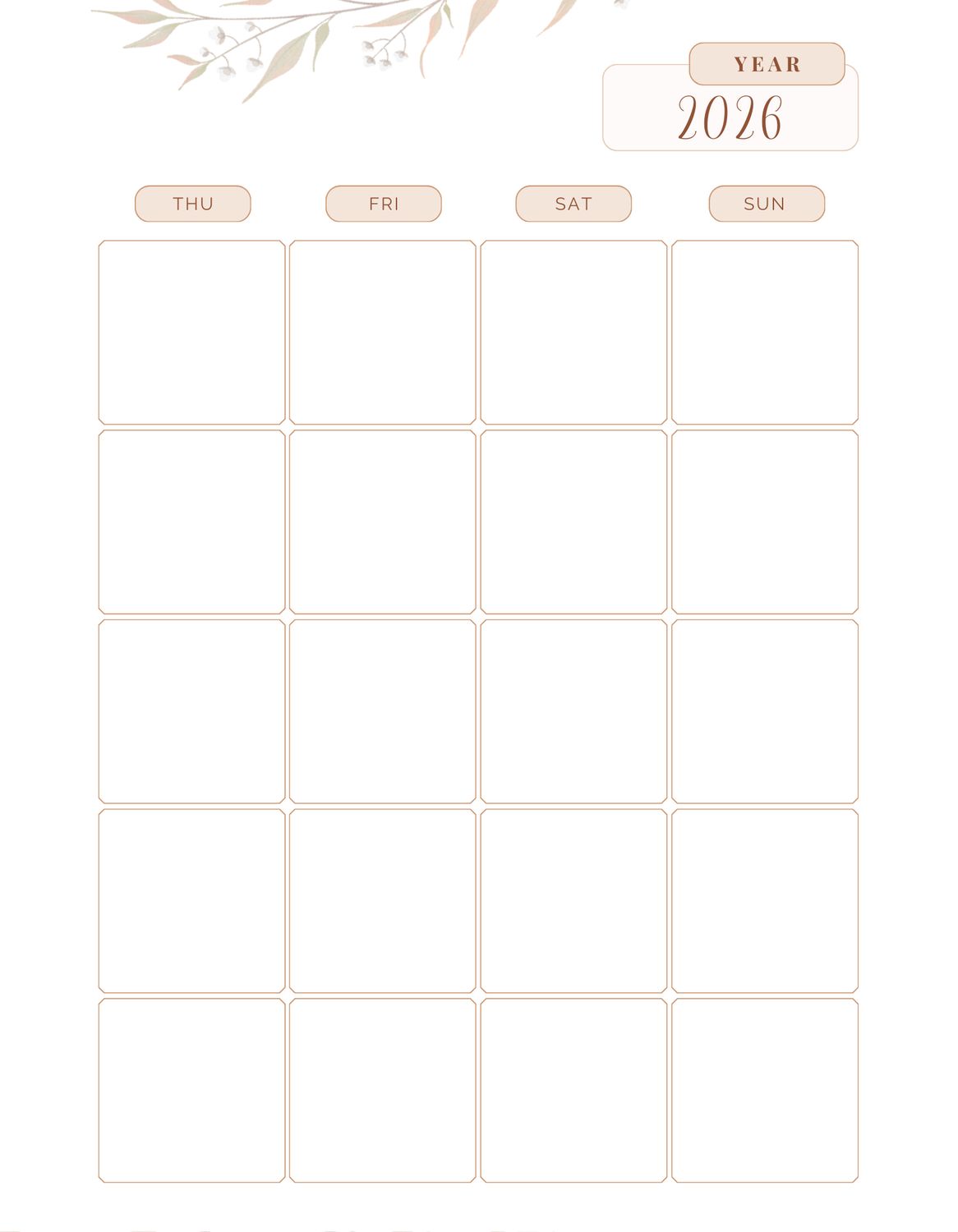 Revealed Planner for 2026