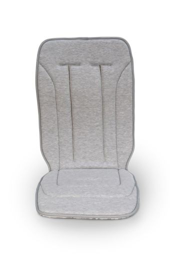 Reversible Seat Liner - Phoebe - Breathable Light Grey | Cozy Fleece, Color: GREY, Size: QTY