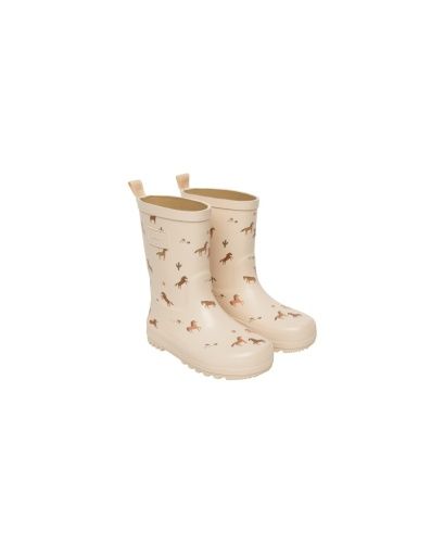RAINBOOT || HORSES, Color: SHELL, Size: 5