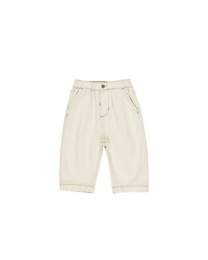 BAGGY PANT || NATURAL, Color: NATURAL, Size: 2-3Y