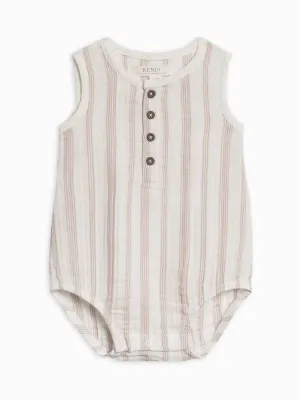 Organic Baby Bowie Muslin Bubble Romper