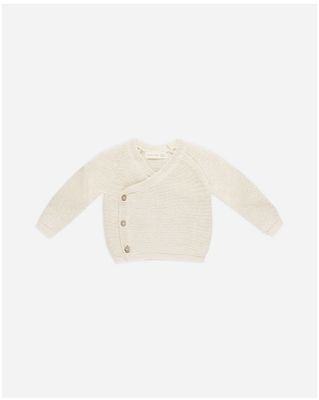 KNIT WRAP TOP || NATURAL