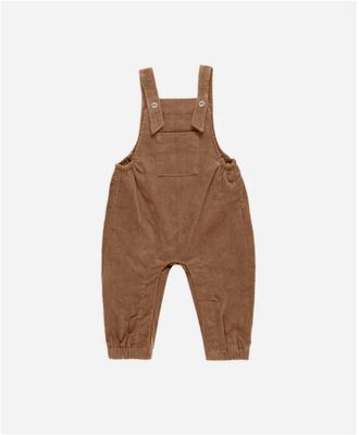 CORDUROY BABY OVERALLS || CINNAMON