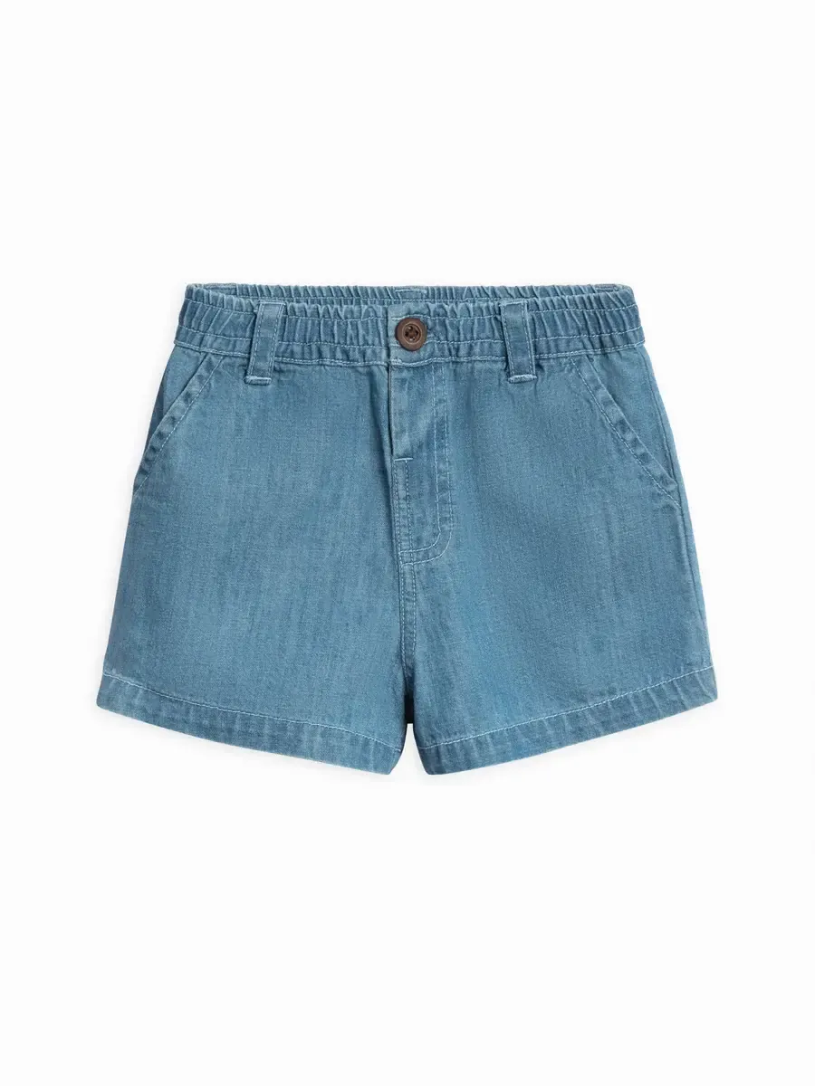 Organic  Baby Luke Chambray Shorts