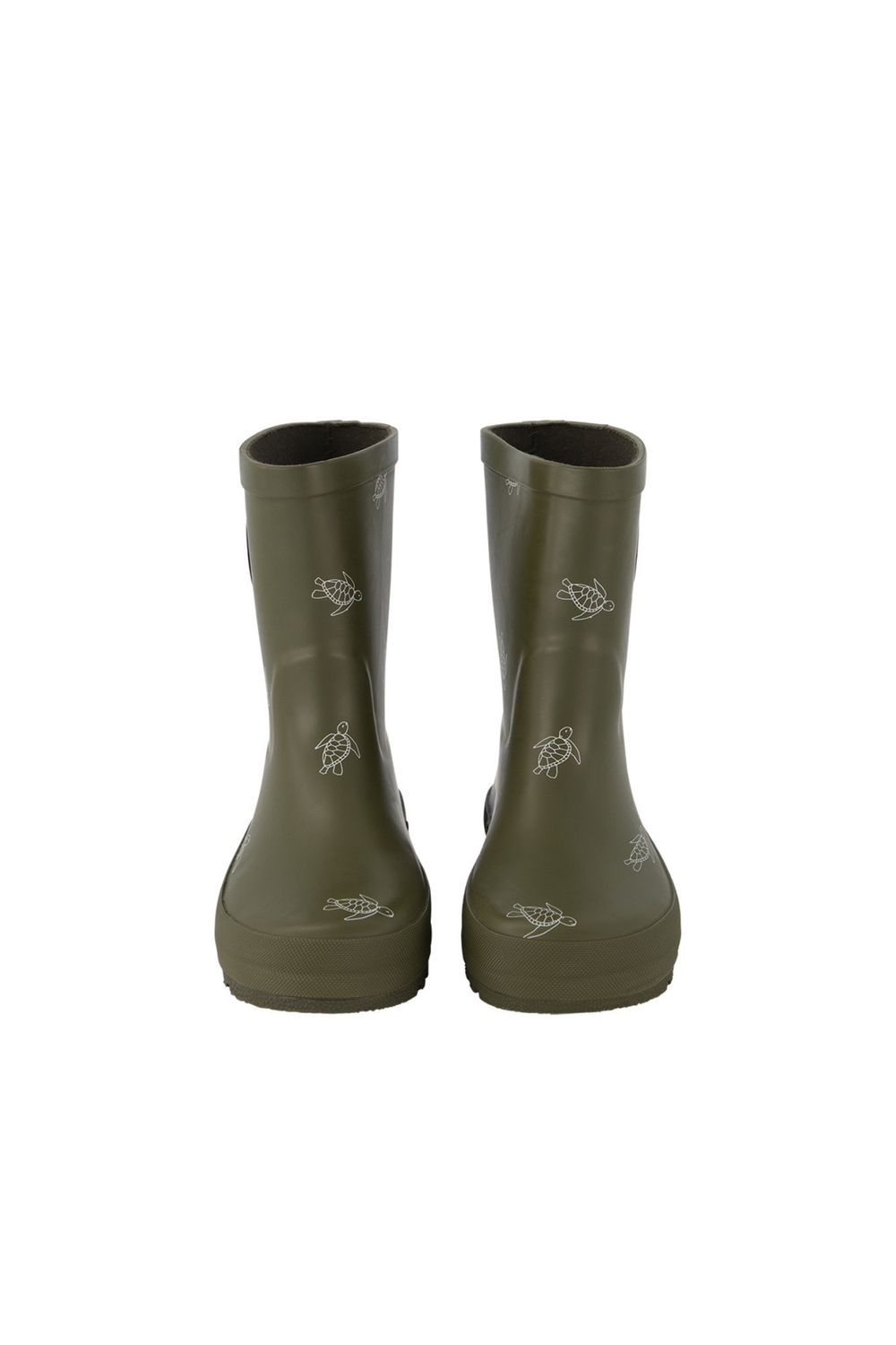 Rubber Gumboot, Color: Turtles, Size: 2