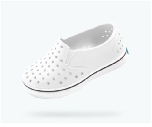 Miles Kid Shoe, Color: White, Size: C4