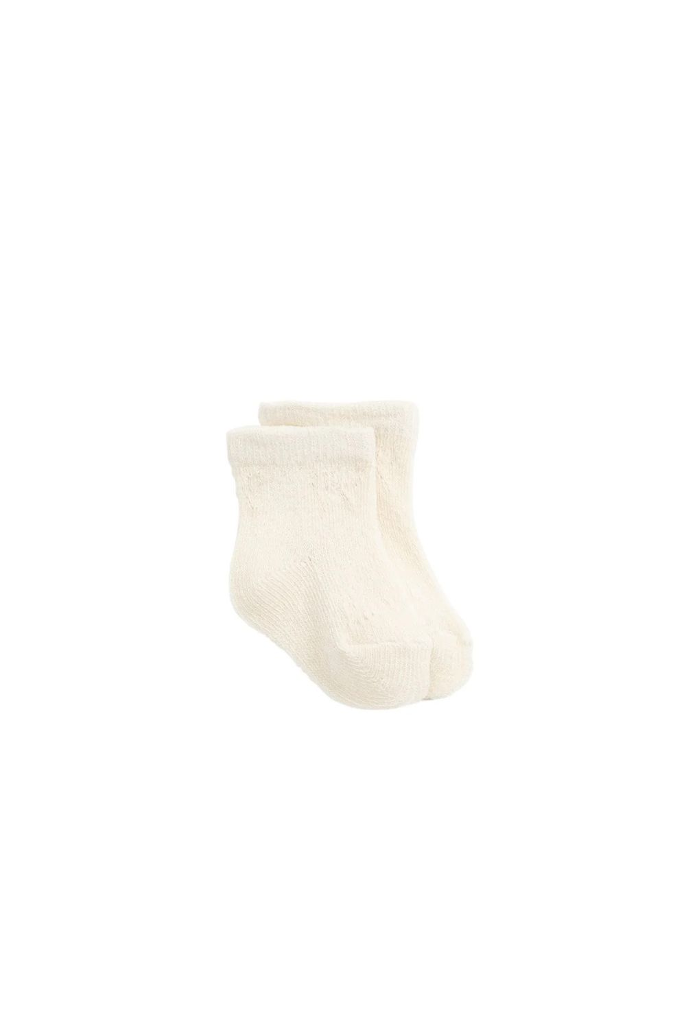 Bow Pointelle Ankle Sock