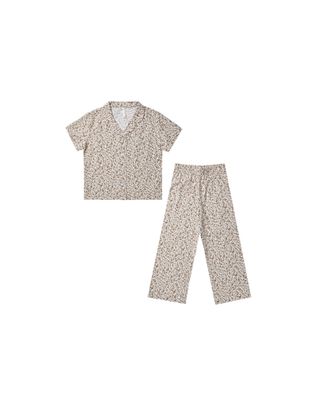 Cropped Pajama Set