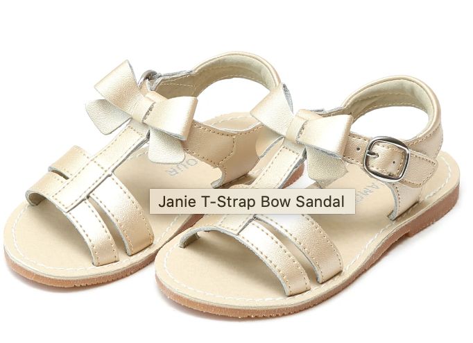 Janie Bow Strap Sandal