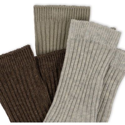 Rib Socks 3PK