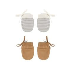  NO SCRATCH MITTENS, SET OF 2 || BLUE MICRO S