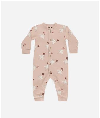 BUTTON DOWN JUMPSUIT|| DOVES