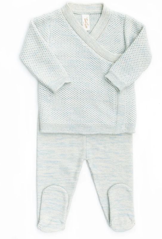 Knitted Kimono Set