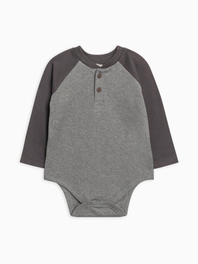 Lucas Raglan Henley Bodysuit
