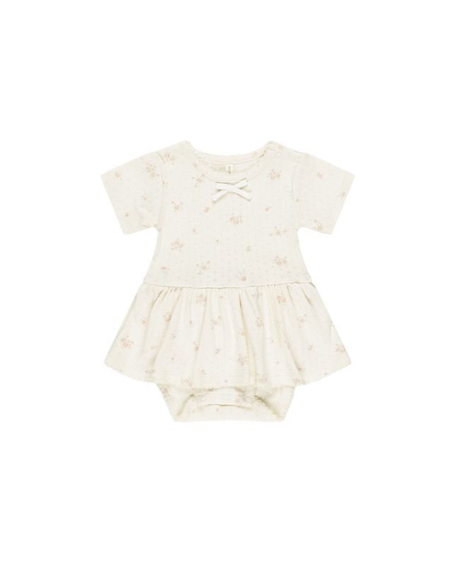 Pointelle Skirted Bodysuit