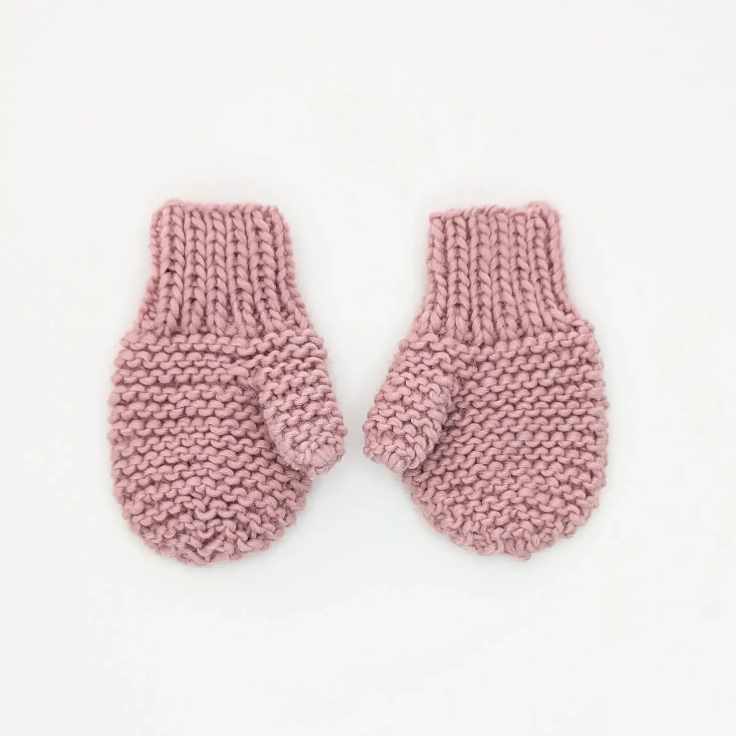 Garter Stitch Mittens