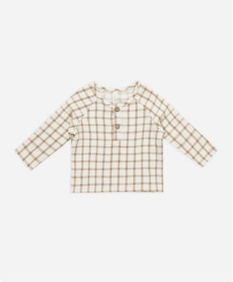 ZION SHIRT || CINNAMON PLAID