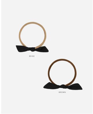 LITTLE KNOT HEADBAND || WASHED BLACK