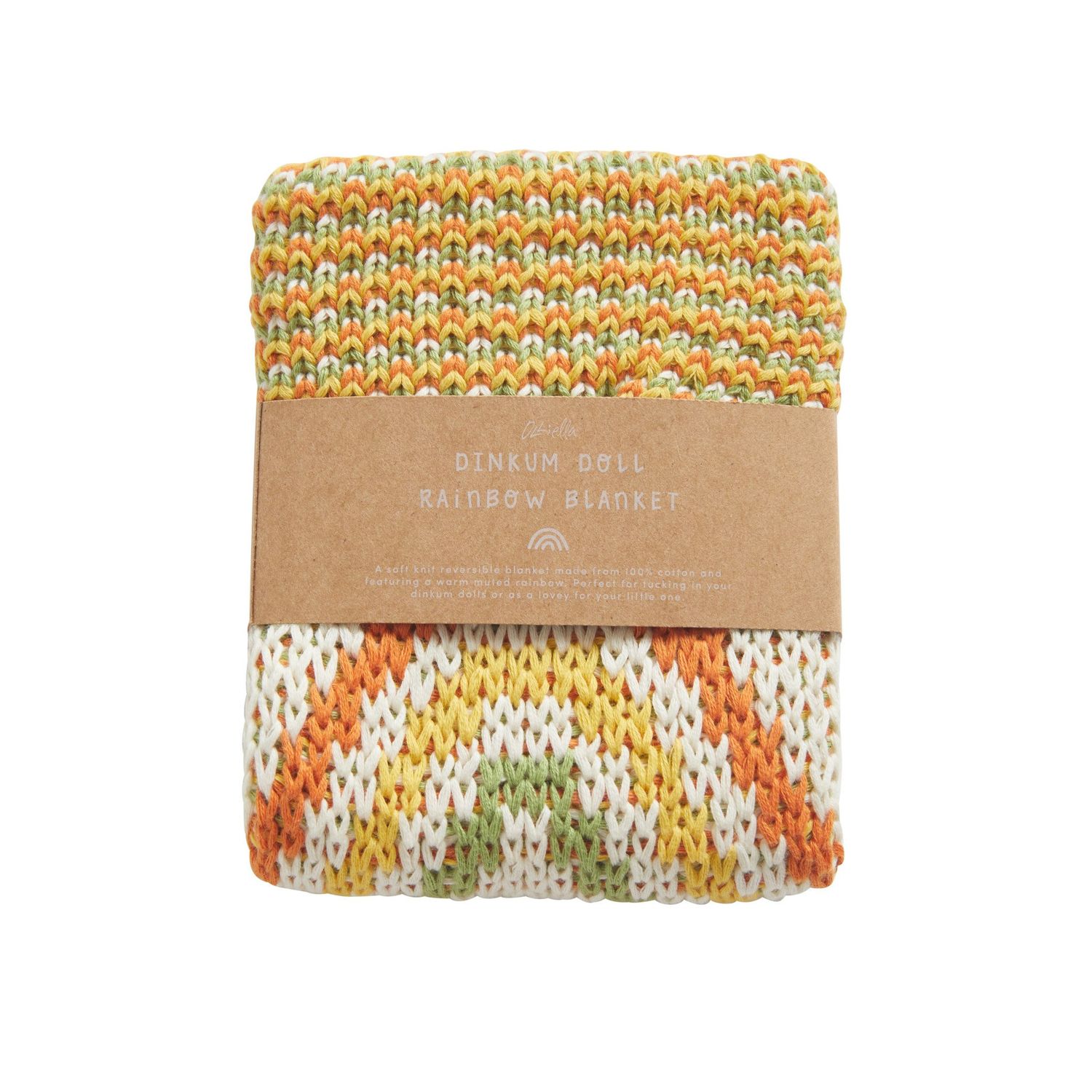 Dinkum Doll Rainbow Blanket